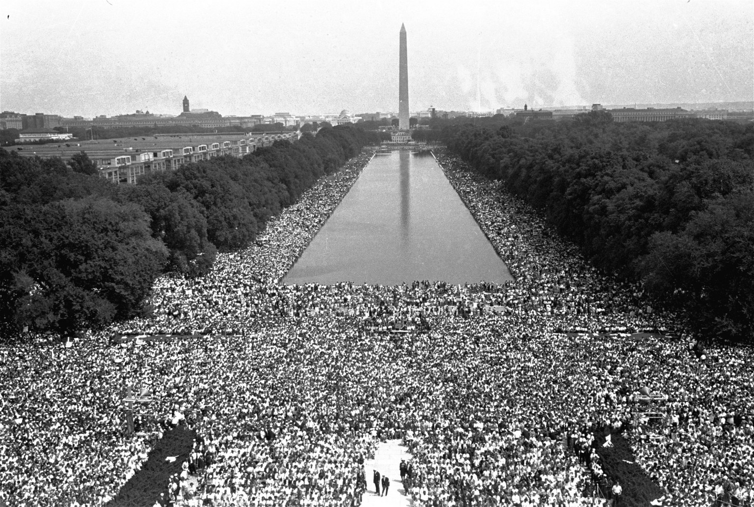 Photo from the March on Washington in 1963